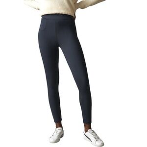 American Giant Black NO-BS High Rise Pants